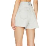 Dr. Denim  Cutoff Destroyed Denim Short Size 30 High Rise Light Wash Rigid NEW Photo 3
