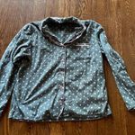 Aria  Fleece Polka Dot Pajama Set SIZE L Photo 1