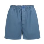 SKIMS Cotton Poplin Boxer in Harbor, Size Small Photo 4