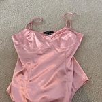 Forever 21  Pink Satan Bodysuit Photo 0