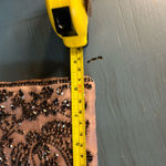 Purple Champagne Black Beaded Evening Dress Purse Photo 4