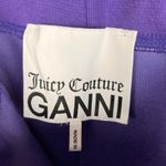 Juicy Couture x Ganni Purple Velour Straight Leg Sweatpants S Y2K Photo 4
