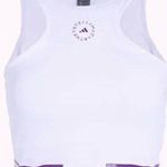 adidas by Stella McCartney TruePace Running Crop Top M White Size M Photo 3