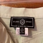 St. John  Women Stretch Denim Mint Green Pant Photo 4