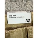 ZARA NWT Women Tan Cargo Pants Mid Rise Regular Length US Size 0 Photo 4