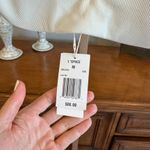 L*Space Lala Bikini Top Ribbed Cream Guava Golden Hour M NWT White Size M Photo 3