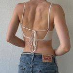 ZARA  cropped knit bandeau top  Photo 1