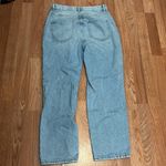 PacSun  High Rise Straight Patch Jeans Sz 28 Photo 6
