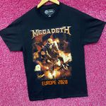 Megadeth Smash Guitar Europe Tour 2020 T-Shirt Medium Photo 2