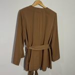 Lane Bryant NWT  Perfect Drape Belted Jacket In Tan Size 14‎ Photo 3