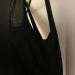 Feel the Piece  Black Scoop Neck Wrap Back Low Cut Tank Top Women’s Sz M/L Photo 4