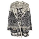 J. Jill Willow Fair Isle Wool Blend Cardigan Sweater Southwestern Black Size undefined Photo 1