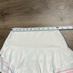 K-Swiss 13” White Layered Tennis Skirt Skort Pockets Size Medium Photo 7