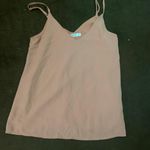 Cotton On XS  Mustard Beige Chiffon Tank Top Photo 0