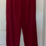 Sag Harbor  Red Straight Leg Pants Size 14 Photo 0