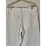 Madewell NWT Low Slung Baggy Pure White Rigid Jeans Women’s Size 28 Photo 8