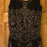 Verty Black Sparkly Romper Photo 0
