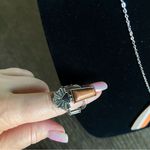 Contemporary Jewelry Set Necklace, ring and bracelet Silver Photo 5