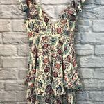 Saylor Women's Size Small Ellen Printed Ivory Maxi Tank Dress Photo 6