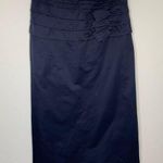 Armagan Blue Cotton Tencel Sz 42 ( medium) Midi Skirt Photo 0