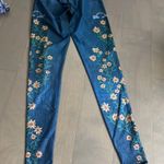 Teeki BNWOT  sunflower 🌻 rainbow 🌈 hot pant size XS Photo 2