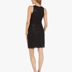 Elegant Black Sequin Mini Dress Size 8 Photo 2