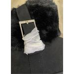 Juicy Couture Klaire Slip On Boots Black Buckle Women’s 8 New Photo 5