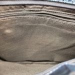 VTG Crocodile Crossbody Purse Blue Blue Embossed Leather Zipper‎ Lined Photo 14