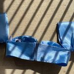 Nasty Gal NWT Light Blue Rhinestone Bralette, Size 4 Photo 3