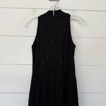Vintage Marie St Claire Women’s 4 Black Beaded Dress Photo 2