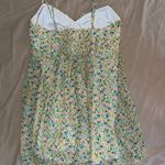 Target Yellow and green floral mini dress Photo 1
