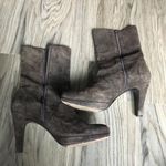 Ann Taylor suede leather 3” platform heeled Boots Photo 2