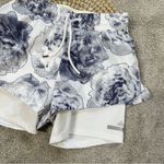 Adidas by Stella McCartney Women’s Stretchy Running Shorts Printed Navy White S Blue Photo 5