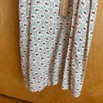 Chic Cream‎ Floral Midi Dress White Size 38 Photo 11