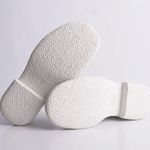 ZARA NEW White Leather Chunky SOLE Lace Up ANKLE BOOTS Photo 9