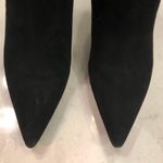 Ralph Lauren Black Suede Knee-high Boots (designer Brand) Photo 6