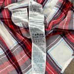 Levi's Levi’s Boyfriend Fit Plaid Button Down Blouse Medium Photo 8