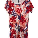 VILEBREQUIN TERRY CLOTH SHORT SLEEVE PINK PURPLE WHITE BEACH COVERUP DRESS XS Photo 0