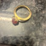 Kendra Scott  Gold Ring with July Birthstone Photo 1