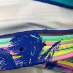 FILA ‎ Sport Running Shorts Large Multicolor Palm Trees Photo 5