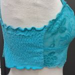 Fashion Forms Turquoise Lace Cami Size Medium Blue Photo 2