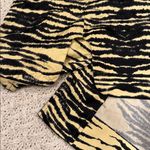 Ganni  Women’s 38 Zebra Stripe Short-Sleeve Shirt Photo 8