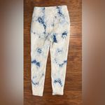 Veronica Beard  Kallie Tie Dye High Rise Straight Leg Crop Jeans Bleached Size 23 Photo 1