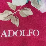 Adolfo VINTAGE: | ladies floral print silk scarf Photo 1