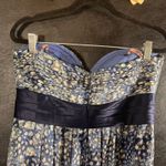 BCBGMAXAZRIA Blue Maxi Dress Size 8 Photo 5