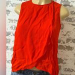 ZARA Bright Orange Tank Top Photo 0