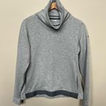 Nike  Dry Cowl Funnel Neck Pullover Top Heather Gray Medium Photo 4