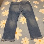 KanCan Distressed Ankle Jeans in Blue Size 16 Photo 1