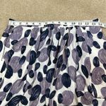 Susana Monaco  NWT Eclipse Mini Skirt Lined Dot White Purple Stretch Women Size 4 Photo 6