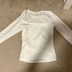 square neck long sleeve White Size undefined Photo 0